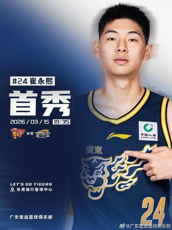  广东宏远迎来重磅利好，崔永熙明日对阵辽宁即将强势回归。广东男篮锋线迎来关键时刻，球员伤愈归来备受期待。 体育新闻 广东宏远迎来重磅利好，崔永熙明日对阵辽宁即将强势回归。广东男篮锋线迎来关键时刻，球员伤愈归来备受期待。 体育新闻