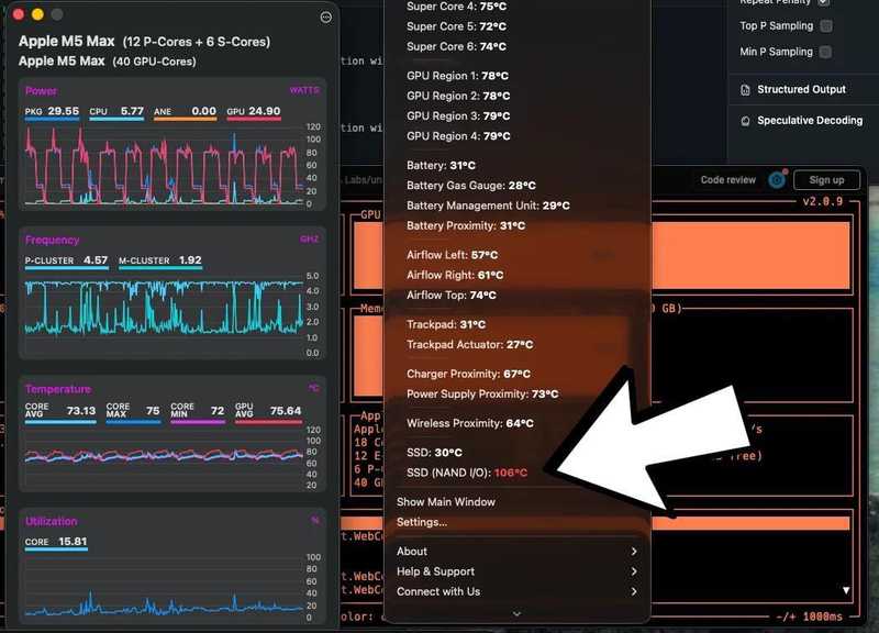  固态硬盘温控挑战：M5 Max MacBook Pro 性能释放的隐形枷锁 IT技术